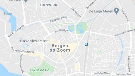 Plattegrond Bergen op Zoom #1 kaart, map en Live nieuws