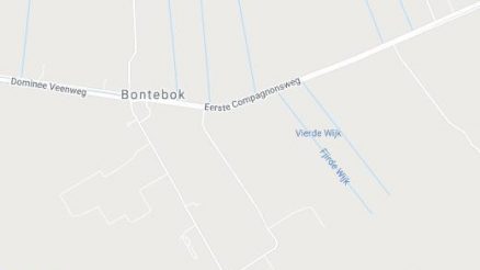 Plattegrond Bontebok #1 kaart, map en Live nieuws