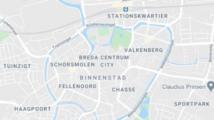 Plattegrond Breda #1 kaart, map en Live nieuws