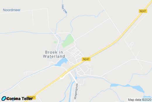 Plattegrond Broek in Waterland #1 kaart, map en Live nieuws
