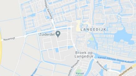 Plattegrond Broek op Langedijk #1 kaart, map en Live nieuws