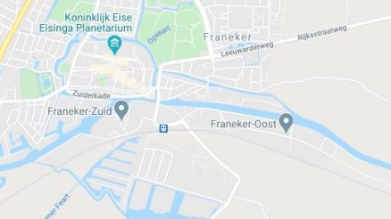 Plattegrond Franeker #1 kaart, map en Live nieuws