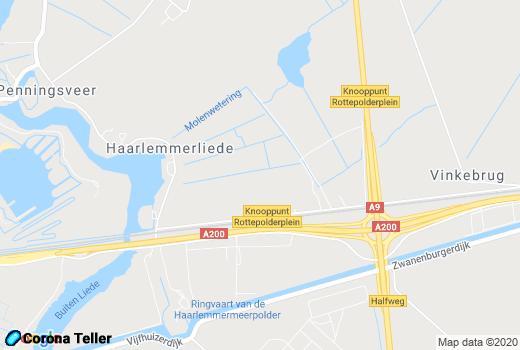 Plattegrond Haarlemmerliede #1 kaart, map en Live nieuws