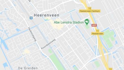Plattegrond Heerenveen #1 kaart, map en Live nieuws
