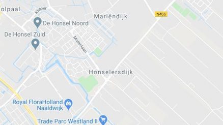 Plattegrond Honselersdijk #1 kaart, map en Live nieuws