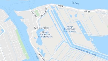 Plattegrond Kinderdijk #1 kaart, map en Live nieuws