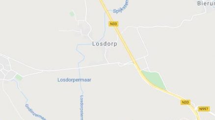 Plattegrond van Losdorp map