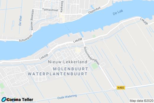 Plattegrond Nieuw-Lekkerland #1 kaart, map en Live nieuws