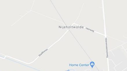 Plattegrond Nijeholtwolde #1 kaart, map en Live nieuws