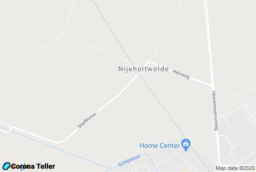 Plattegrond Nijeholtwolde #1 kaart, map en Live nieuws