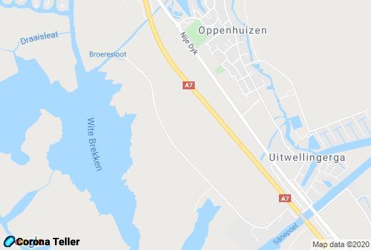 Plattegrond Oppenhuizen #1 kaart, map en Live nieuws