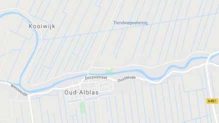 Plattegrond Oud-Alblas #1 kaart, map en Live nieuws