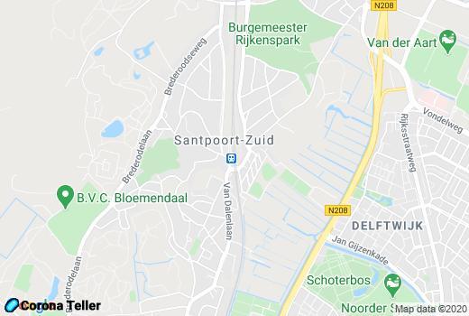 Plattegrond Santpoort-Zuid #1 kaart, map en Live nieuws
