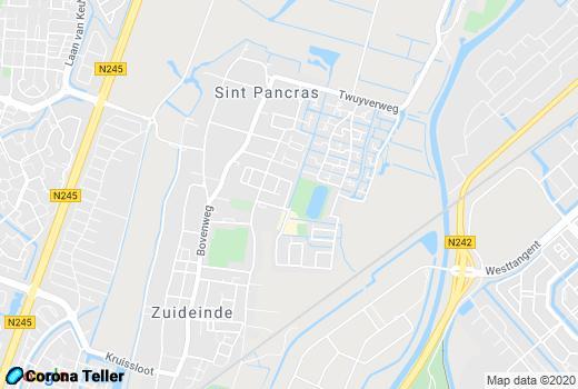 Plattegrond Sint Pancras #1 kaart, map en Live nieuws