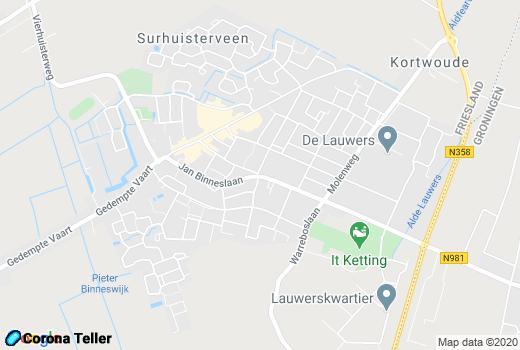 Plattegrond Surhuisterveen #1 kaart, map en Live nieuws