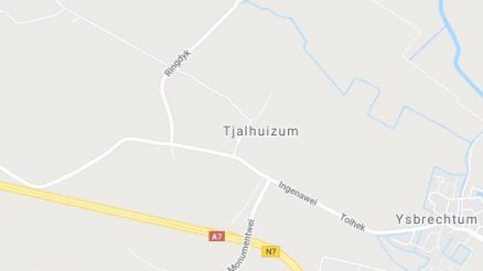 Plattegrond Tjalhuizum #1 kaart, map en Live nieuws