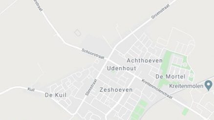 Plattegrond Udenhout #1 kaart, map en Live nieuws