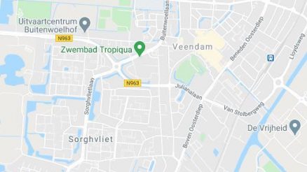 Plattegrond Veendam #1 kaart, map en Live nieuws