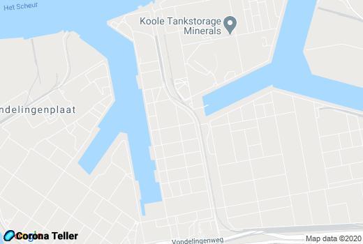 Plattegrond Vondelingenplaat Rotterdam #1 kaart, map en Live nieuws
