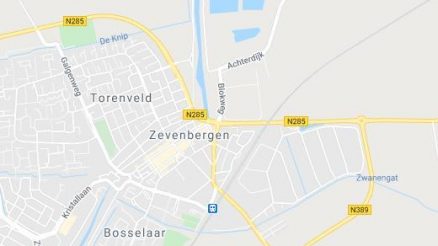 Plattegrond Zevenbergen #1 kaart, map en Live nieuws
