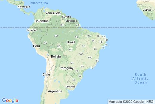 Kaart Brazilië aantal besmettingen, Coronavirus Doden, Reisadvies Brazilië en overzicht