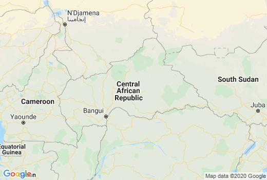 Covid-19 Kaart Centraal Afrikaanse Republiek besmettingen, Corona virus Overledenen, Reisadvies Centraal Afrikaanse Republiek en Lokaal nieuws