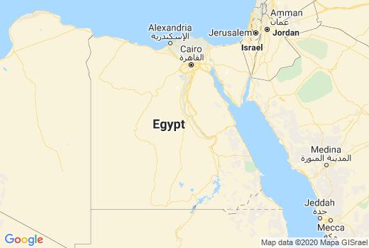 Landkaart Egypte besmettingen, Corona virus Overledenen, Reisadvies Egypte en Lokaal nieuws