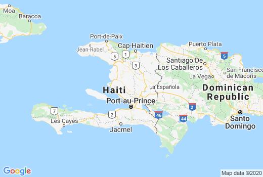 Landkaart Haïti aantal besmettingen, Corona Aantal overledenen, Reisadvies Haïti en Lokaal nieuws