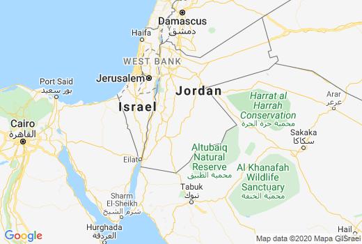 Kaart Jordanië aantal besmettingen, Corona Doden, Reisadvies Jordanië en actueel nieuws