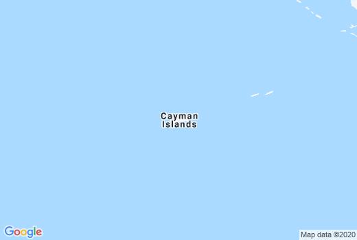 Landkaart Kaaimaneilanden aantal besmettingen, Corona Overledenen, Reisadvies Kaaimaneilanden en regio nieuws