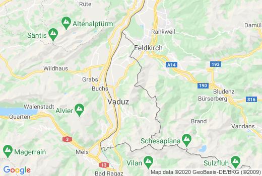 Landkaart Liechtenstein aantal besmettingen, Coronavirus Doden aantallen, Reisadvies Liechtenstein en lokaal