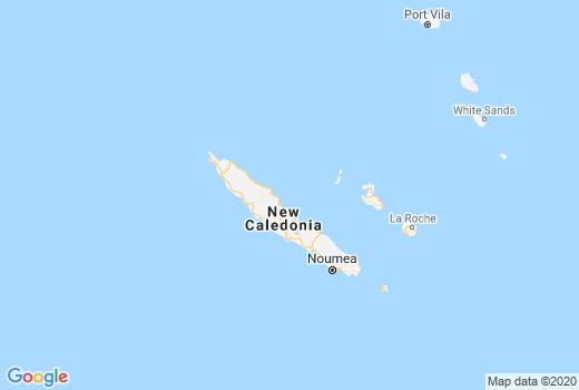 Kaart Nieuw Caledonië besmettingen, Coronavirus Doden aantallen, Reisadvies Nieuw Caledonië en Nieuws