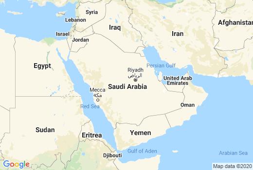 Kaart Saudi Arabië aantal besmettingen, Corona Aantal overledenen, Reisadvies Saudi Arabië en actueel nieuws