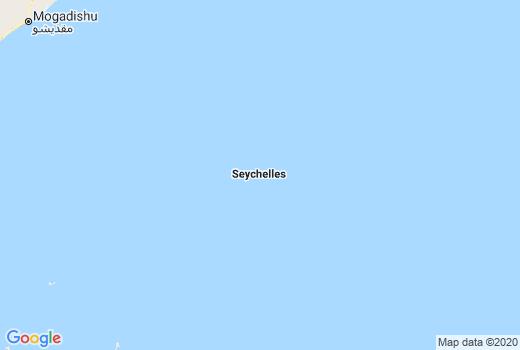Landkaart Seychellen aantal besmettingen, Corona virus Aantal overledenen, Reisadvies Seychellen en actueel