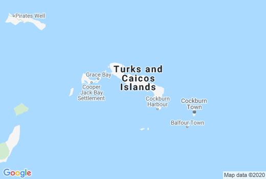 Kaart Turks- en Caicoseilanden aantal besmettingen, Corona Doden aantallen, Reisadvies Turks- en Caicoseilanden en Lokaal nieuws