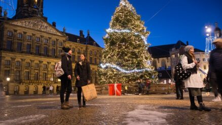 Kerstboom kopen en op laten halen in Amsterdam December 2021