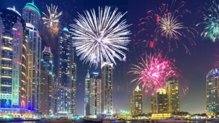 In Dubai Oud en Nieuw vieren zonder maatregelen