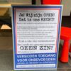 Winkels door héél Nederland open uit protest