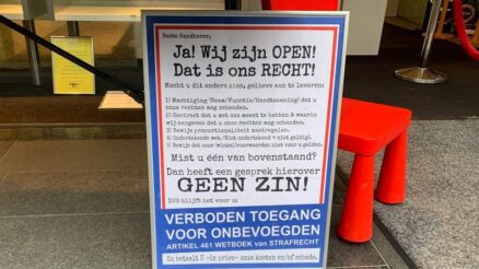 Winkels door héél Nederland open uit protest