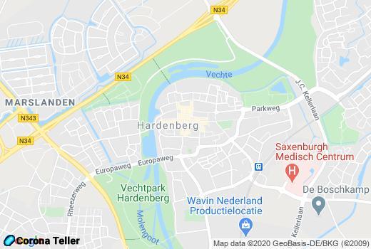  overzicht Hardenberg Google Maps