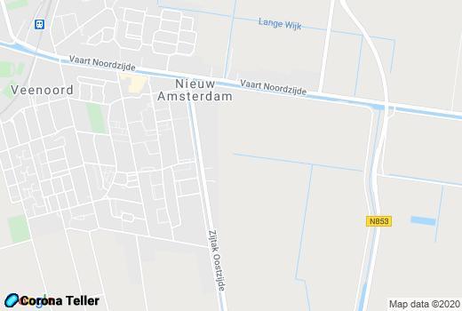  overzicht Nieuw-Amsterdam Google Map