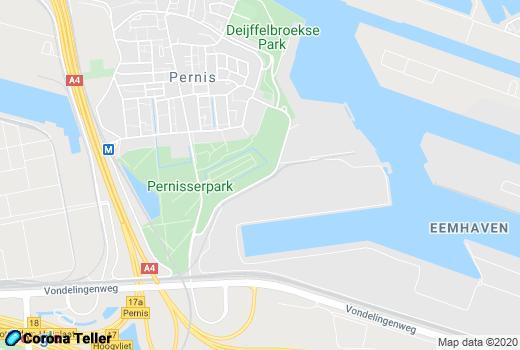 Google Map Pernis Rotterdam overzicht 